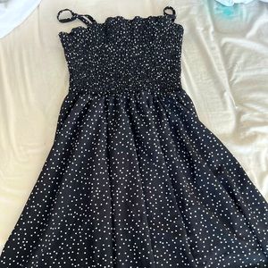 Black dotted summer dress ☀︎︎